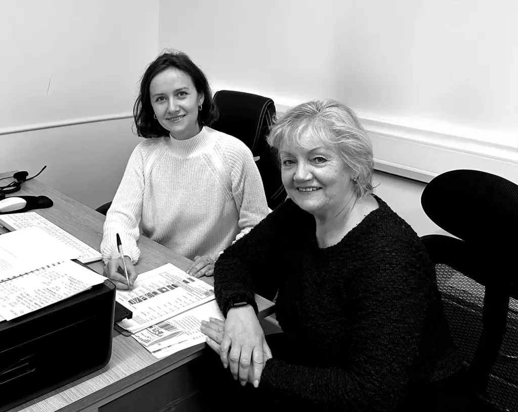 Andrea and Lorraine the customer service team